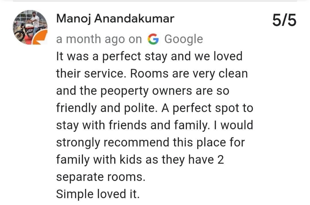 Coastal Den Homestay Pallipuram Eksteriør bilde